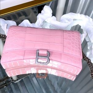 Pretty pink balenciga purse
